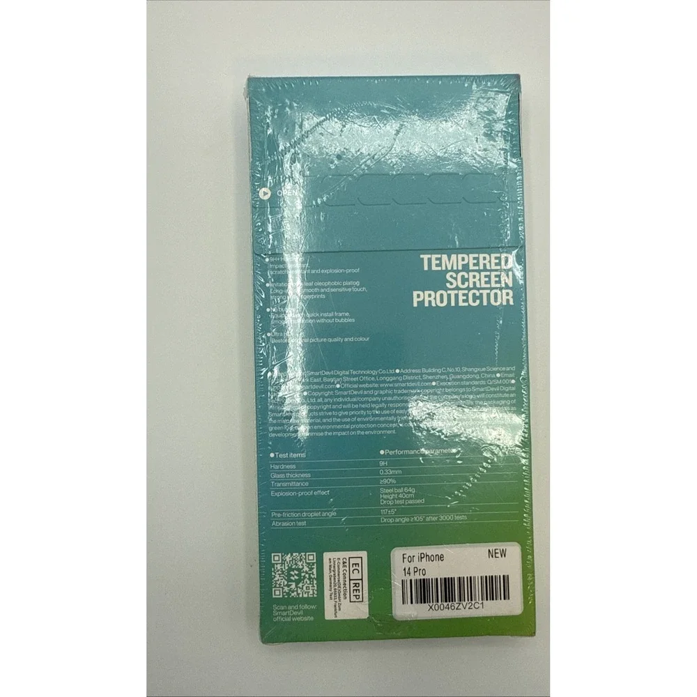 Smart Devil Tampered screen protector, iPhone 14 Pro‎ Impact resistance